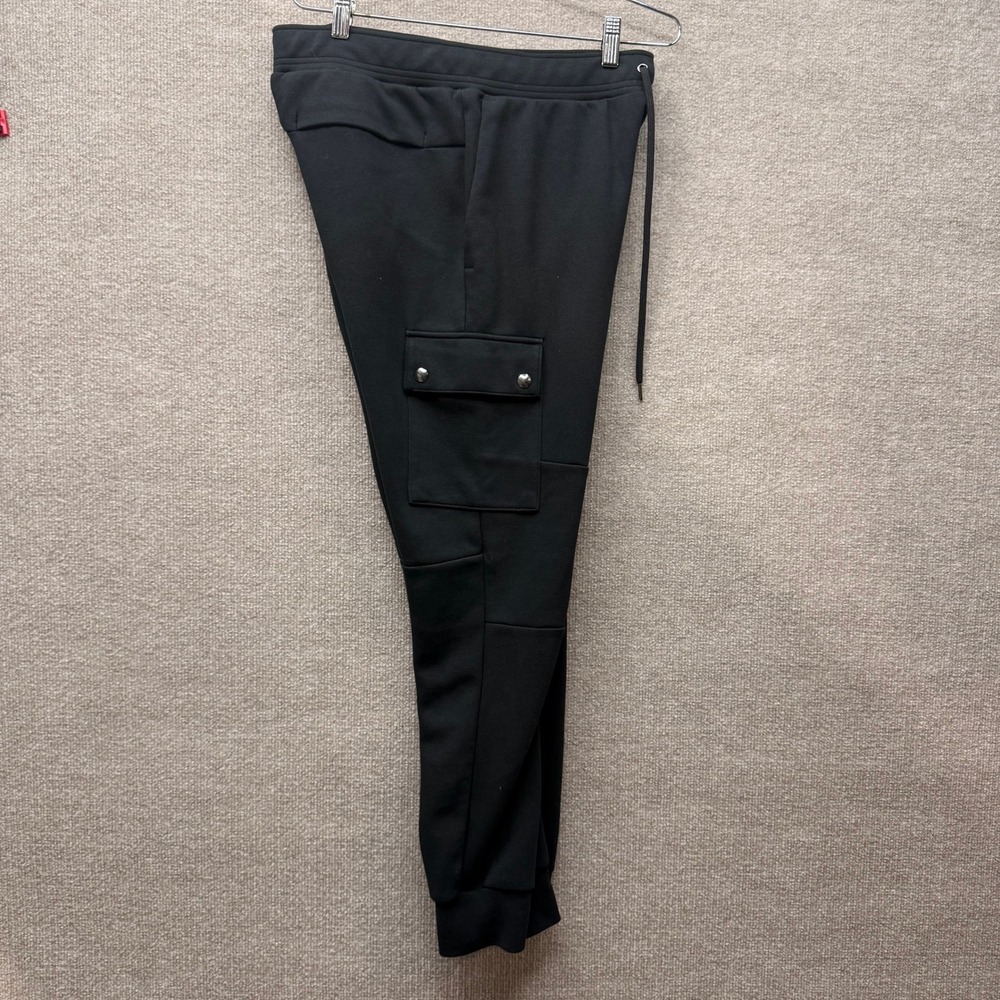 Polo Ralph Lauren Mens Black Double-Knit Cargo Jogger Pants Small 710730495002 - Picture 3 of 11